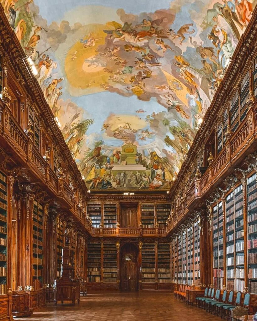 Strahov Monastery and Library  Prague