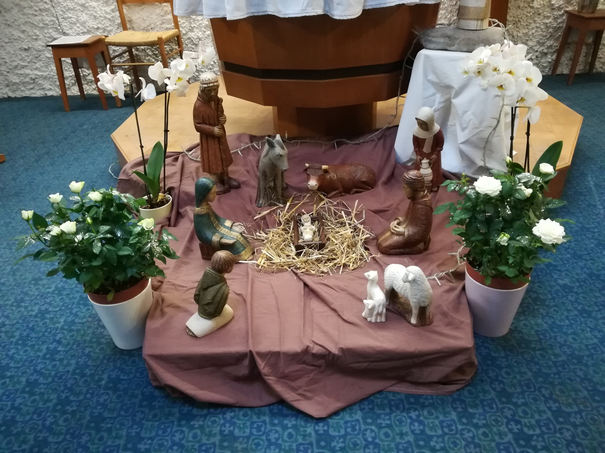 Crèche du Prieuré Bénédictin