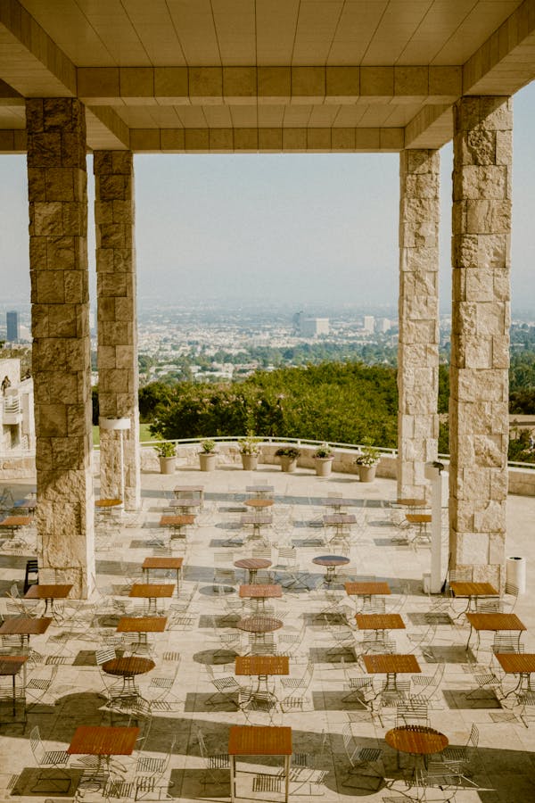 Panorama Musée Getty- Los Angeles