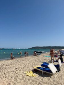 Plage de Pampelonne à Ramatuelle