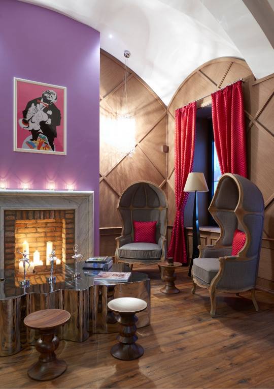 Alcôve de L'Aria Hotel Budapest by Library Hotel Collection