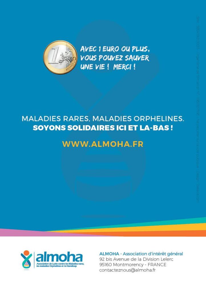 Almoha association de lutte contre les maladies rares.