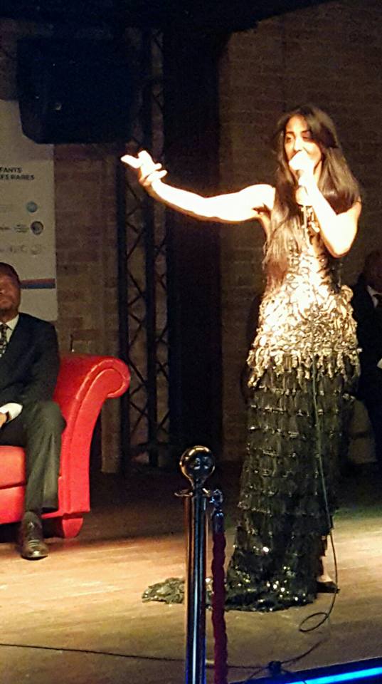 Sara Ayoub le chant du coeur lors du gala Almoha