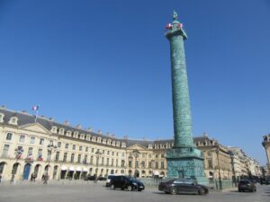 Paris La colonne Vendôme.
