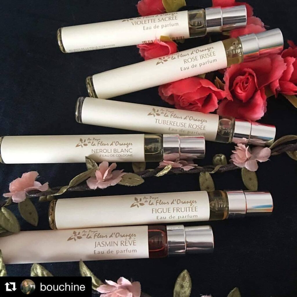 Au pays de la fleur d'oranger échantillons de parfum
