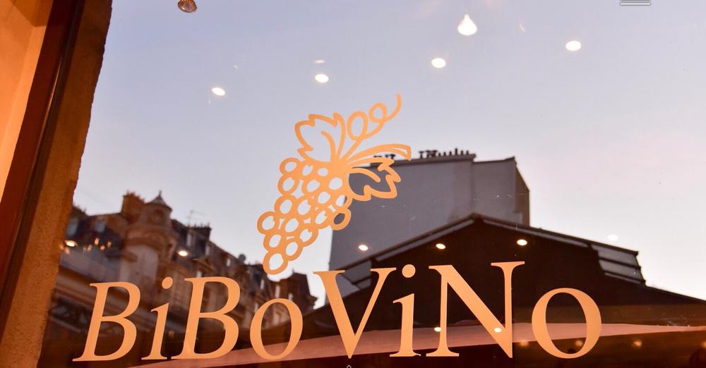 Bibovino devanture du magasin