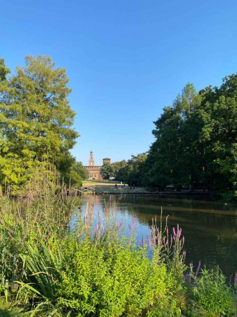 Le parc Sempione Milan