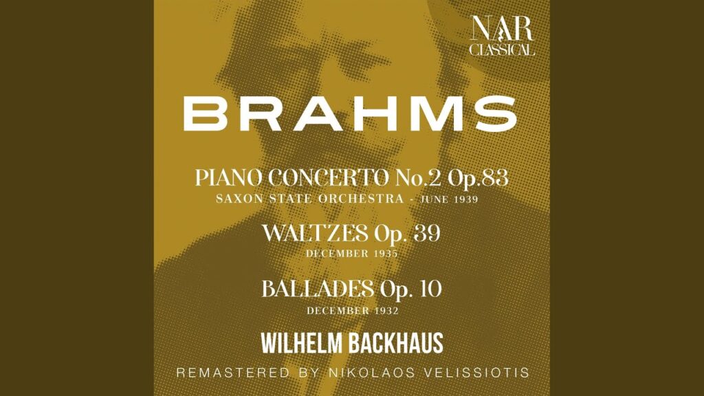 . Brahms: Ballade in D minor, op. 10 no. 1, “Edouard.