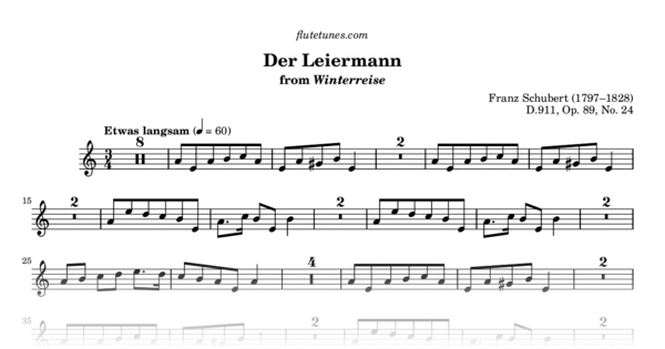 Schubert: Der Leiermann (de Winterreise)