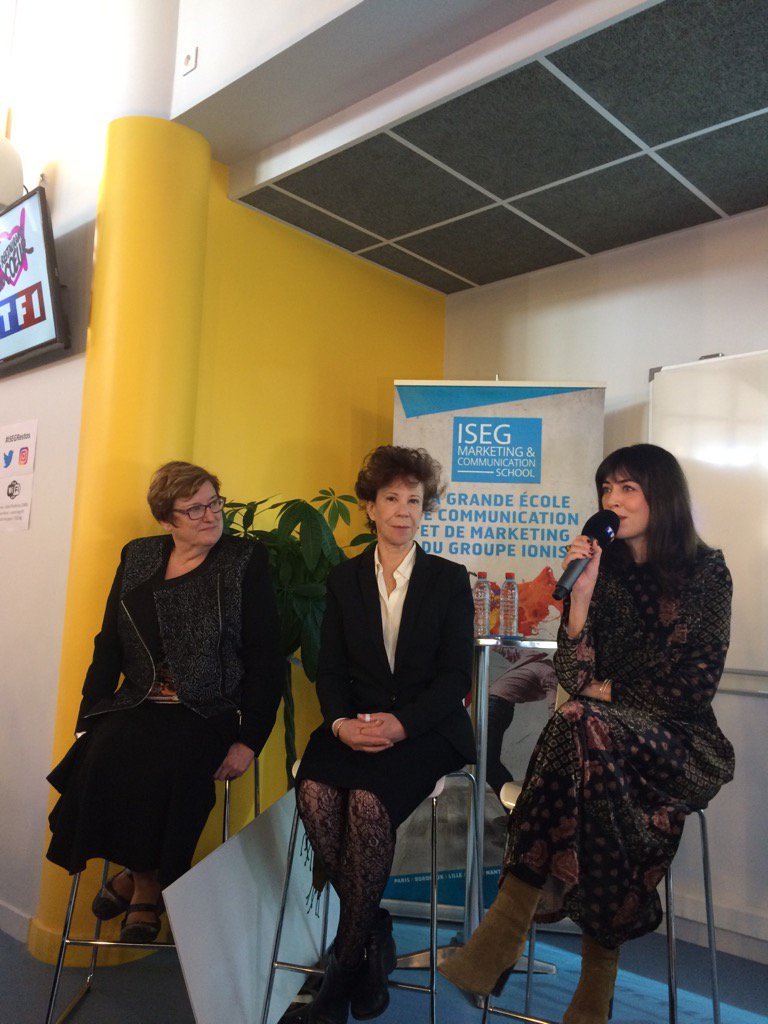 Entre deux concerts des Enfoirés, Nolwenn Leroy, Véronique Colucci et Mireille Decroix prennent le temps de discuter avec les étudiants d’ISEG de Toulouse.