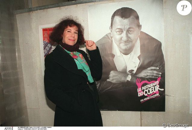 Véronique Colucci celle qui fit perdurer l'action de Coluche.