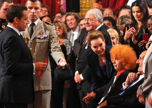 Yvette Horner honorée par la République Française