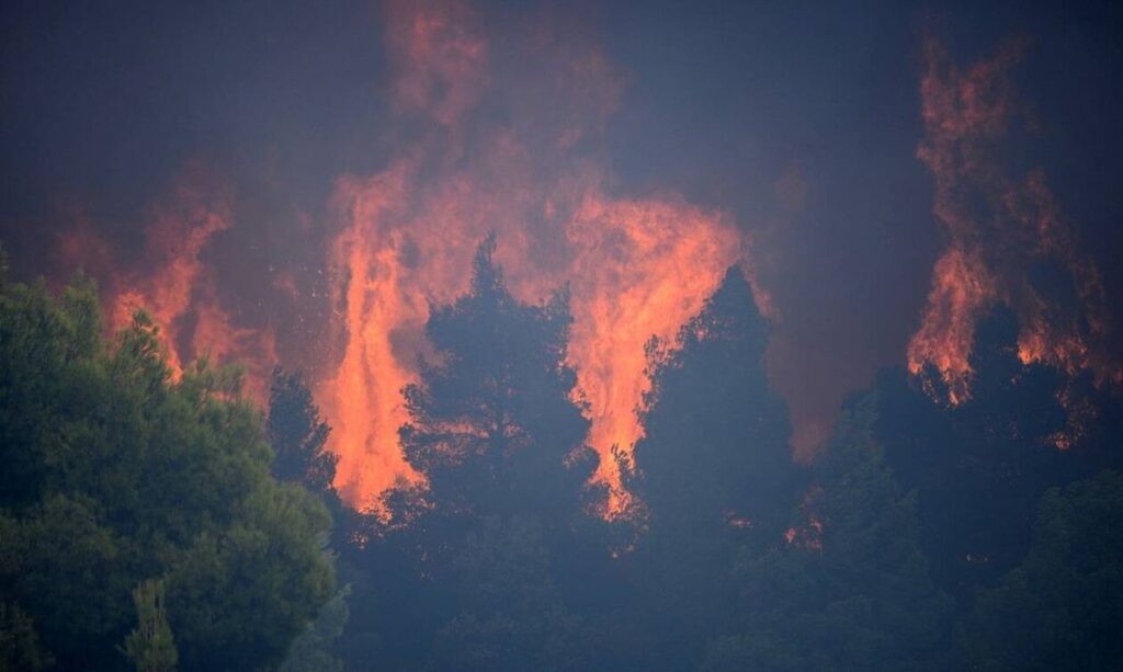 Incendies meurtriers en Grèce.