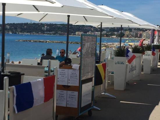 La Rotonde Menton  Restaurant en bord mer
