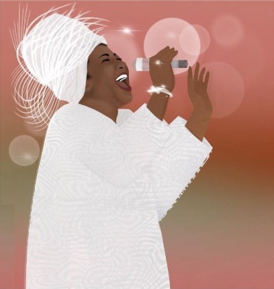 Aretha Franklin by Erin K. Robinson