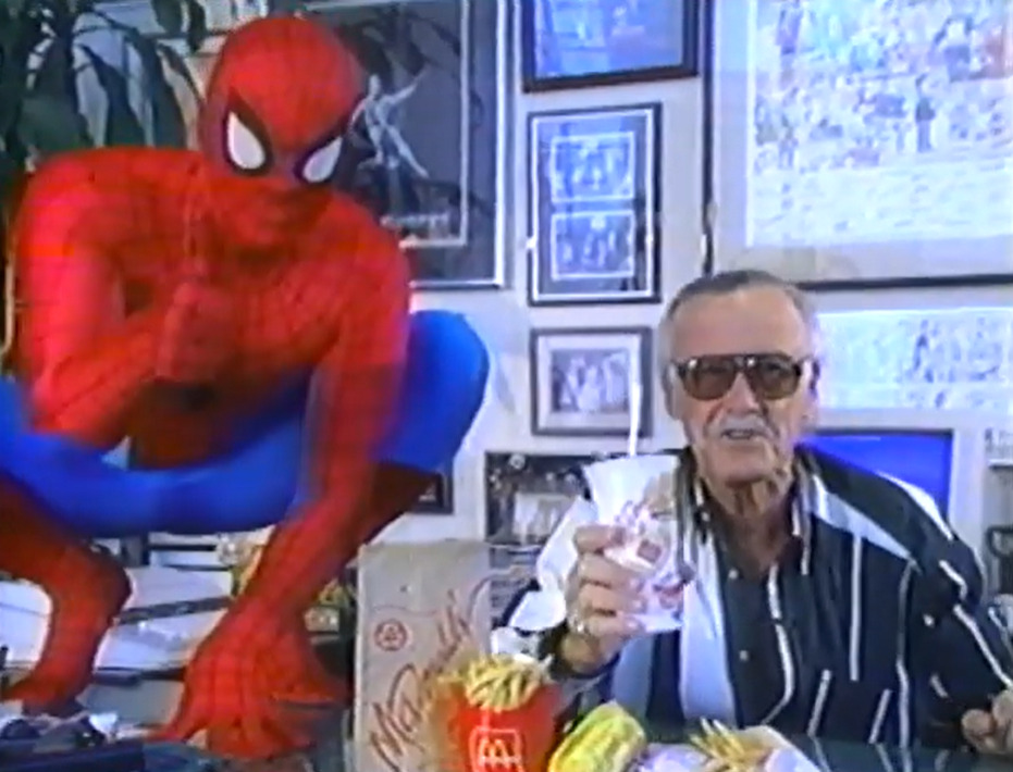 Stan lee et Spiderman