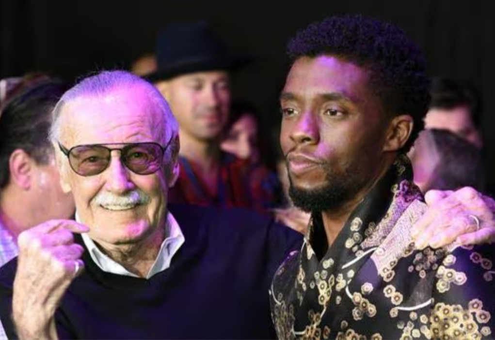 Stan lee et the Black Panther