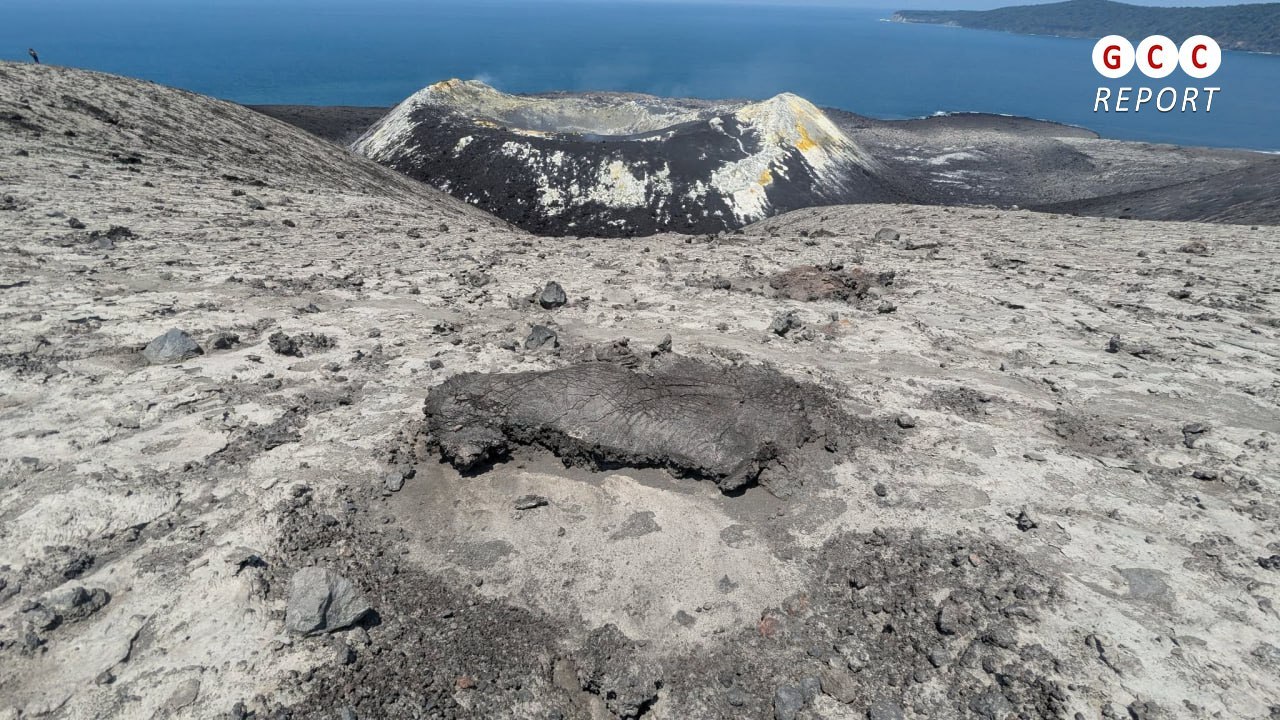 Un nouveau cône volcanique s'est formé sur Anak Krakatau‼️