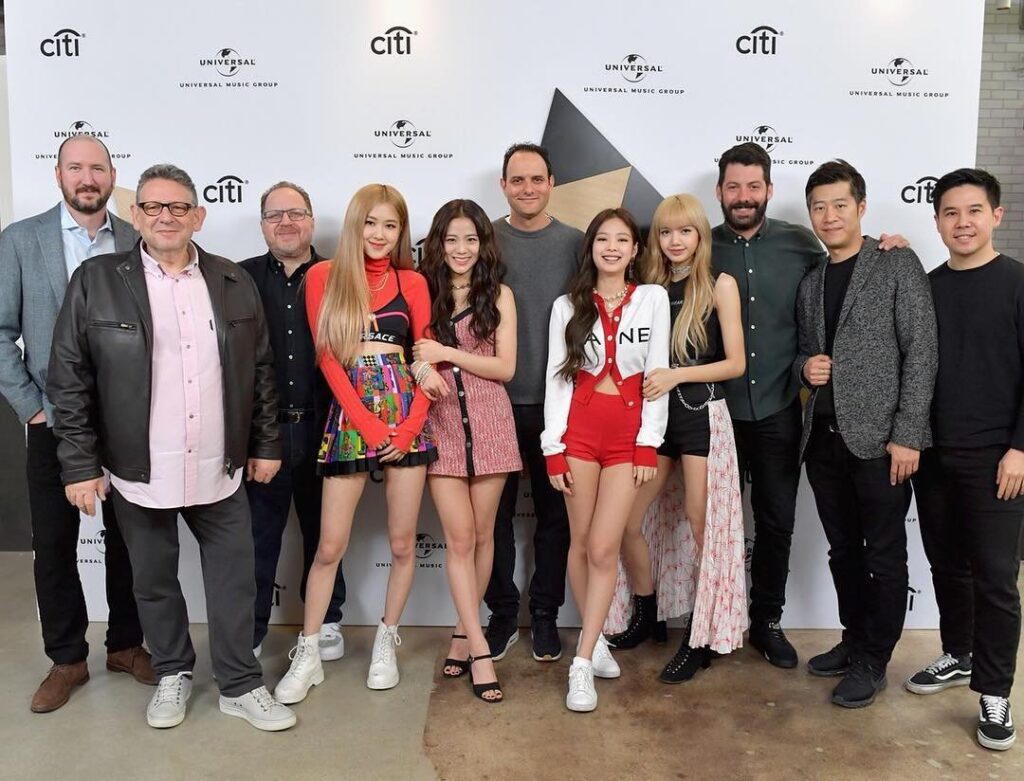Grammy Awards 2019 BlackPink et les membres de l'Académie