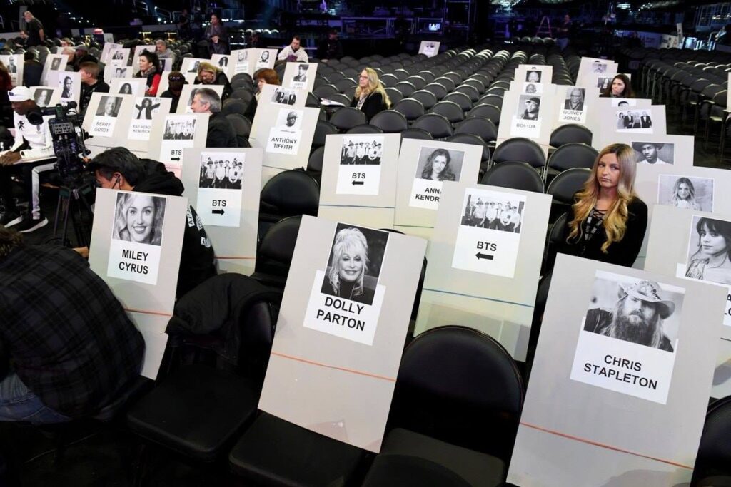 Grammy awards 2019 placements des invités