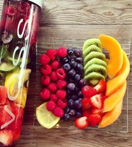 Voss ,aromatisez vos eaux avec des fruits