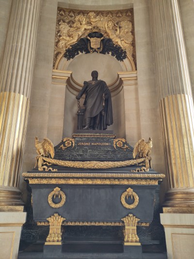 Le roi Jérôme, tombeau du frère de Napoléon aux Invalides à Paris.