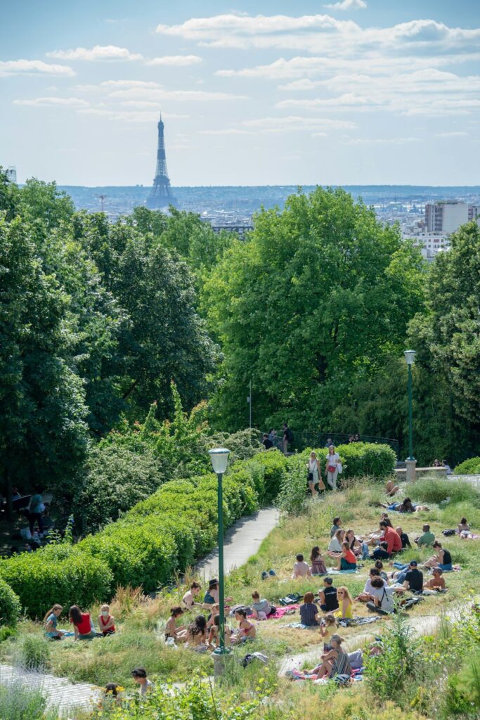 Parc de Belleville par Lonely Planet