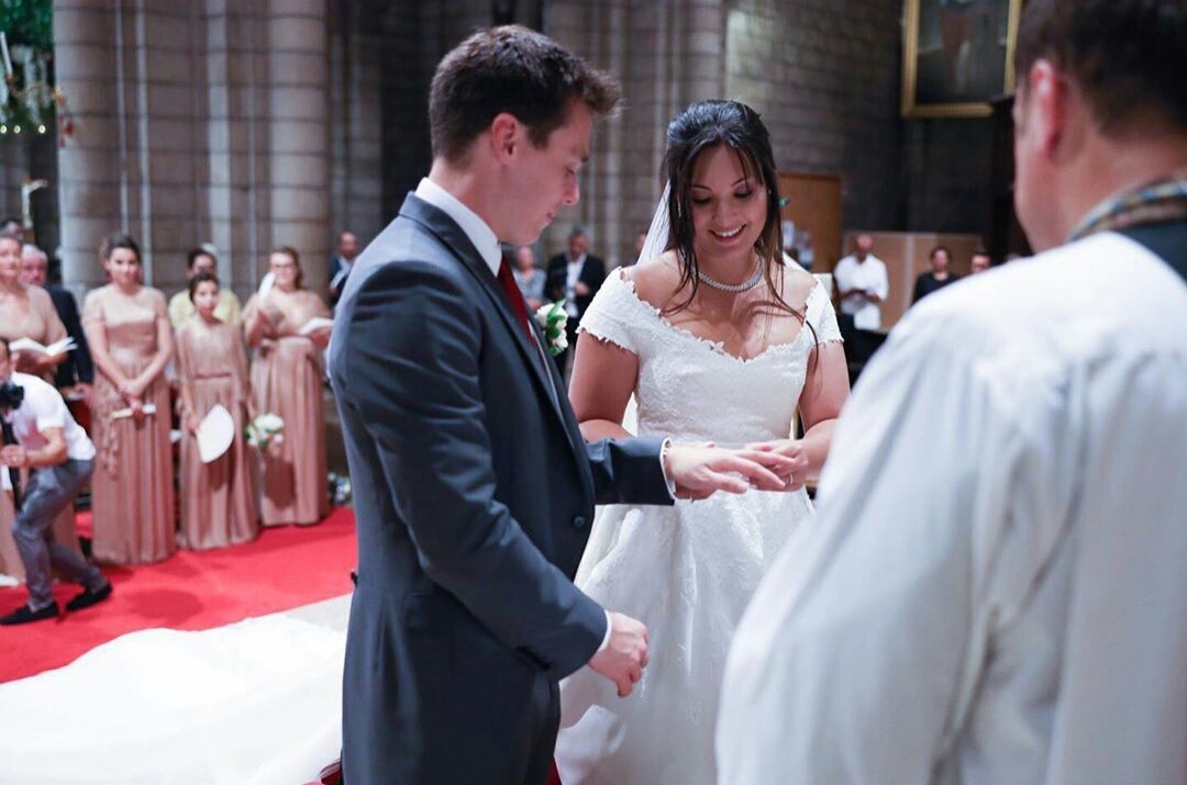 Le mariage religieux de Louis et Marie