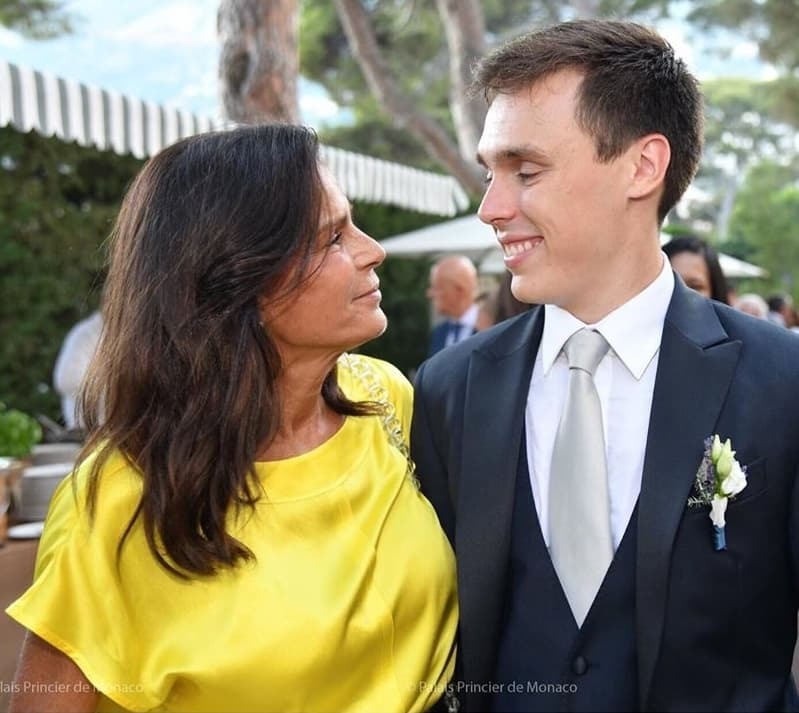 La princesse Stéphanie et son fils