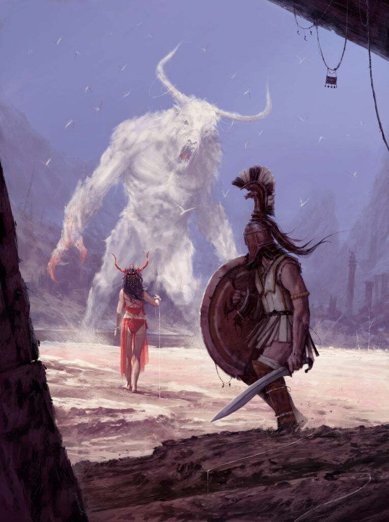Ariane art par Jakub Rozalski