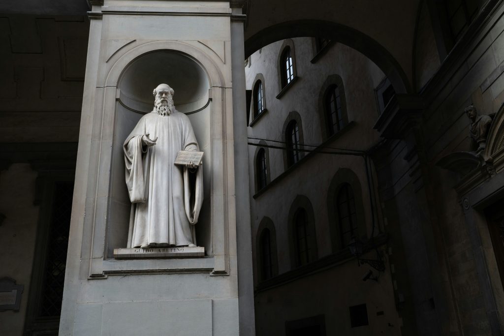 Guido d'Arezzo par Andy Fluet