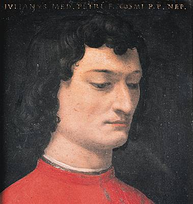 Julien de Médicis. Peinture à l'huile d'il Bronzino. (Musée Médicis, Florence.)Ph. G. Tomsich © Archives Larbor