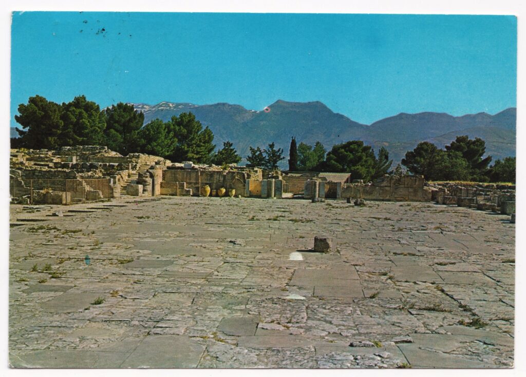 Phaestos la cour intérieure