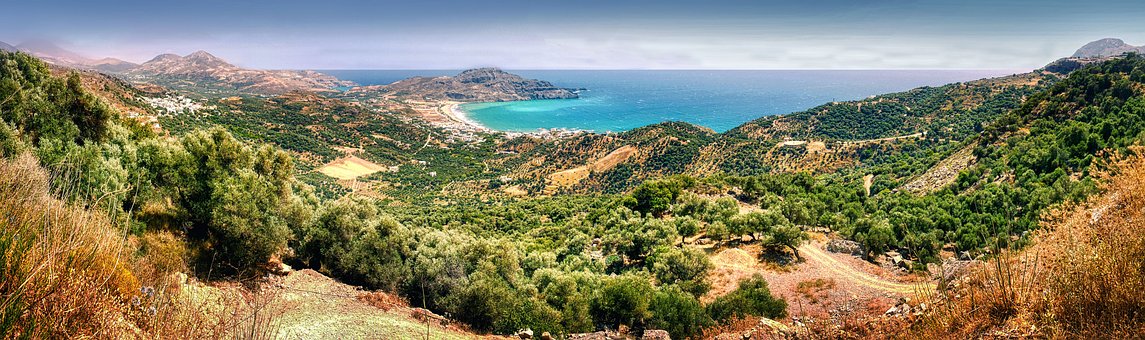 Paysage de Crète 