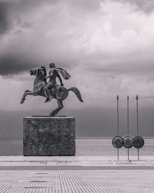 Statue d'Alexandre le Grand à Thessalonique