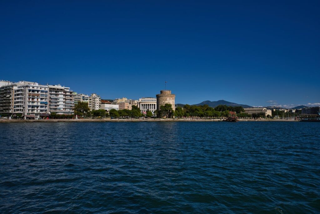 front de mer Thessalonique