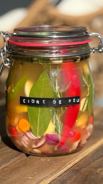 Cidre de feu maison