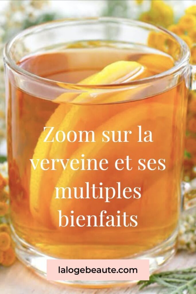 Verveine la plante aromatique aux bienfaits multiples copyright Loge Beauté