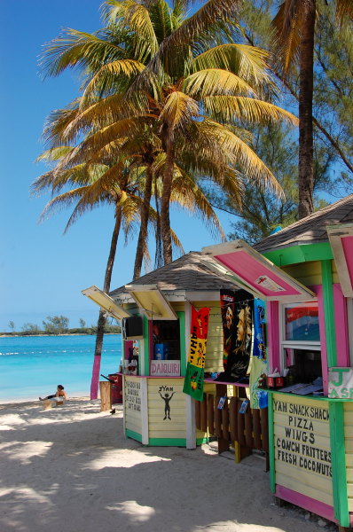 Junkanoo Beach on Nassau, Bahamas