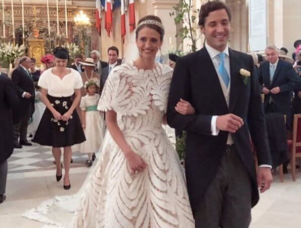 mariage Comtesse Olympia d'Autriche et Jean-Christophe, Prince Napoléon.