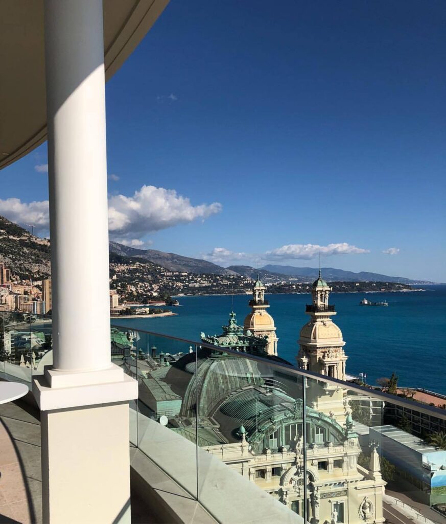 Vue depuis le Grill copyright Monaco