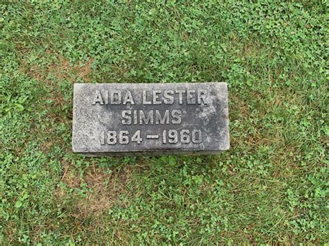 pierre tombale de Aida Everleigh