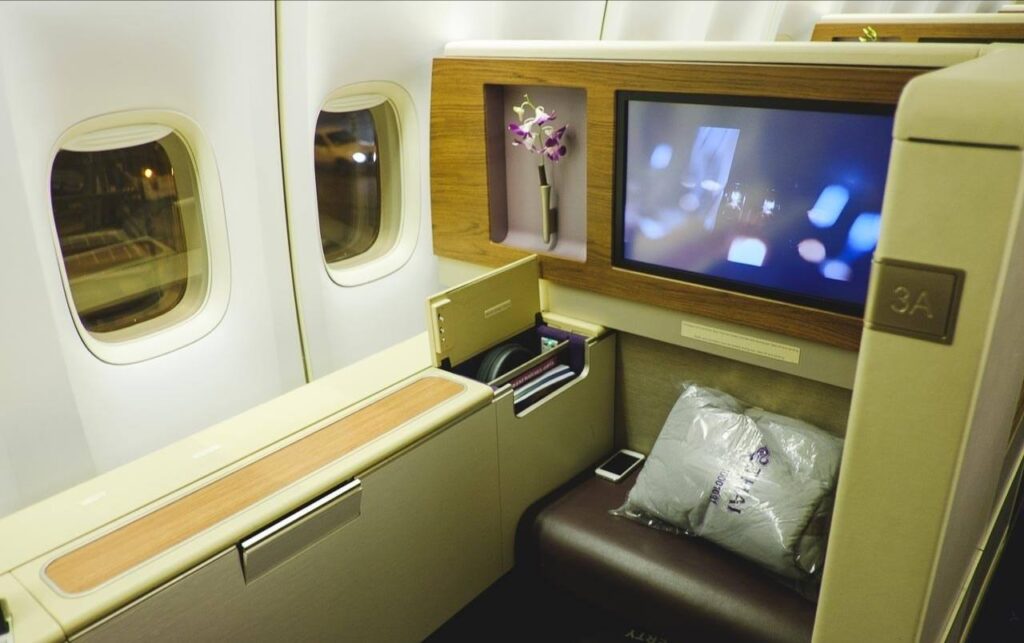Voyager sur Thai Airways direction Tokyo