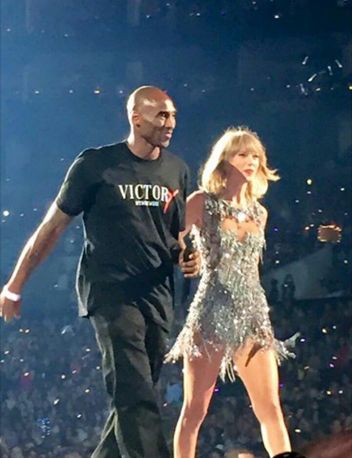 Taylor Swift and Kobe Bryant