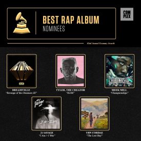 Grammys 2020- nominations catégorie RAP