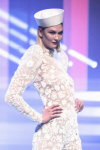 Karli Kloss Jean Paul Gaultier Spring 2020 Couture