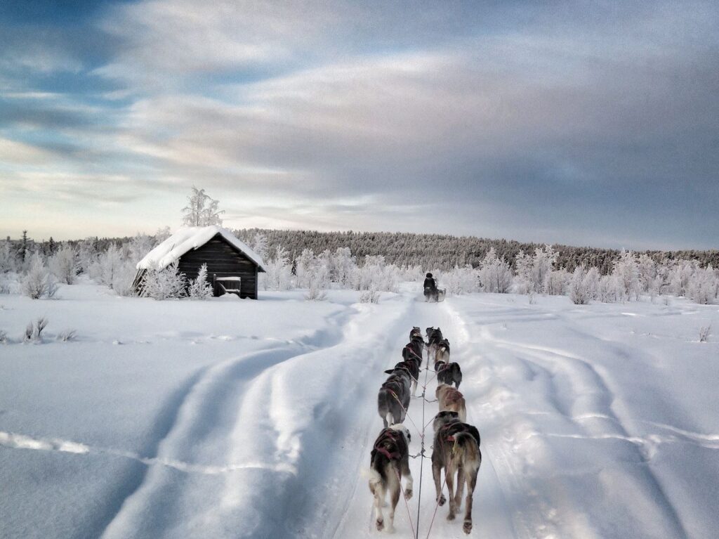 Kiruna en route vers le Ice Hotel