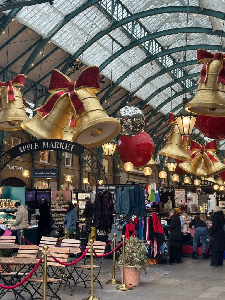 covent Garden Londres Noel