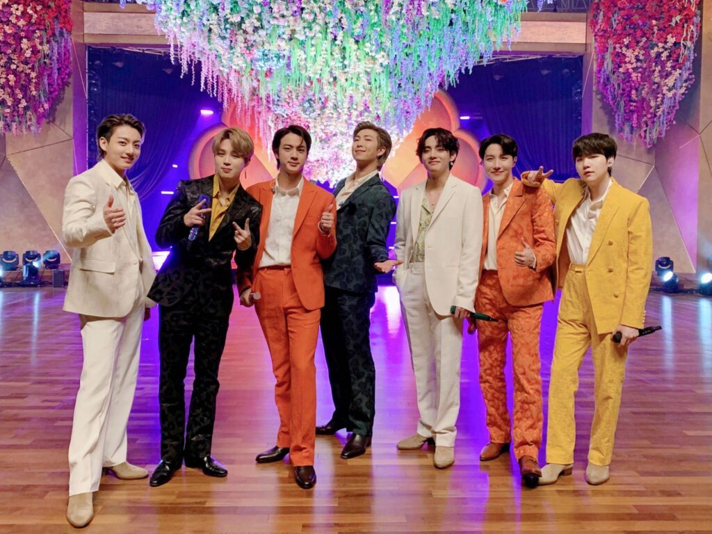 BTS Grammys 2021