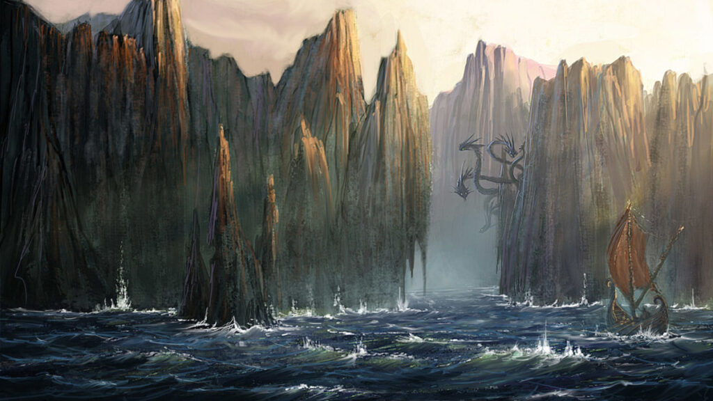 L’expression “tomber de Charybde en Scylla” 